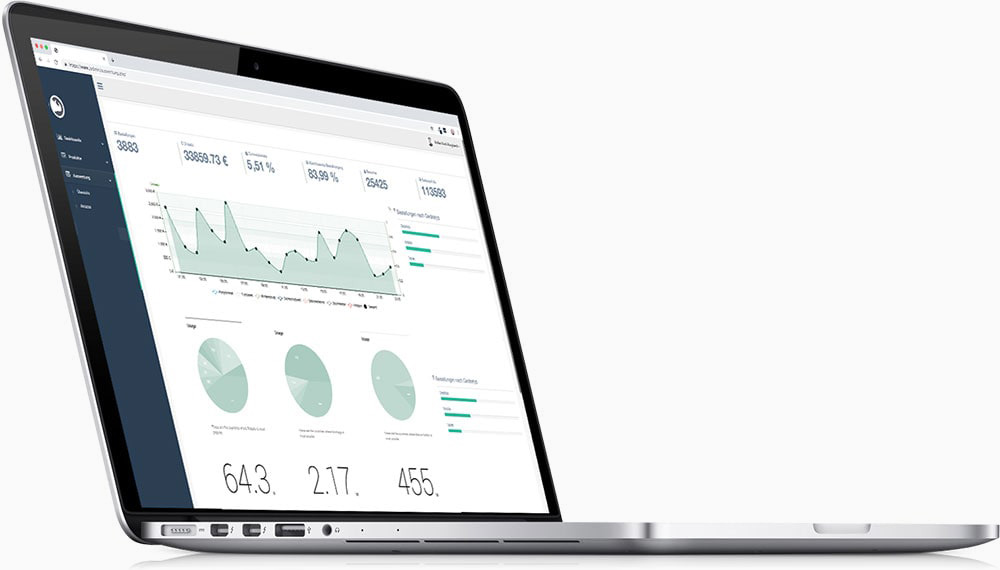 Screenshot eines shopware Backends